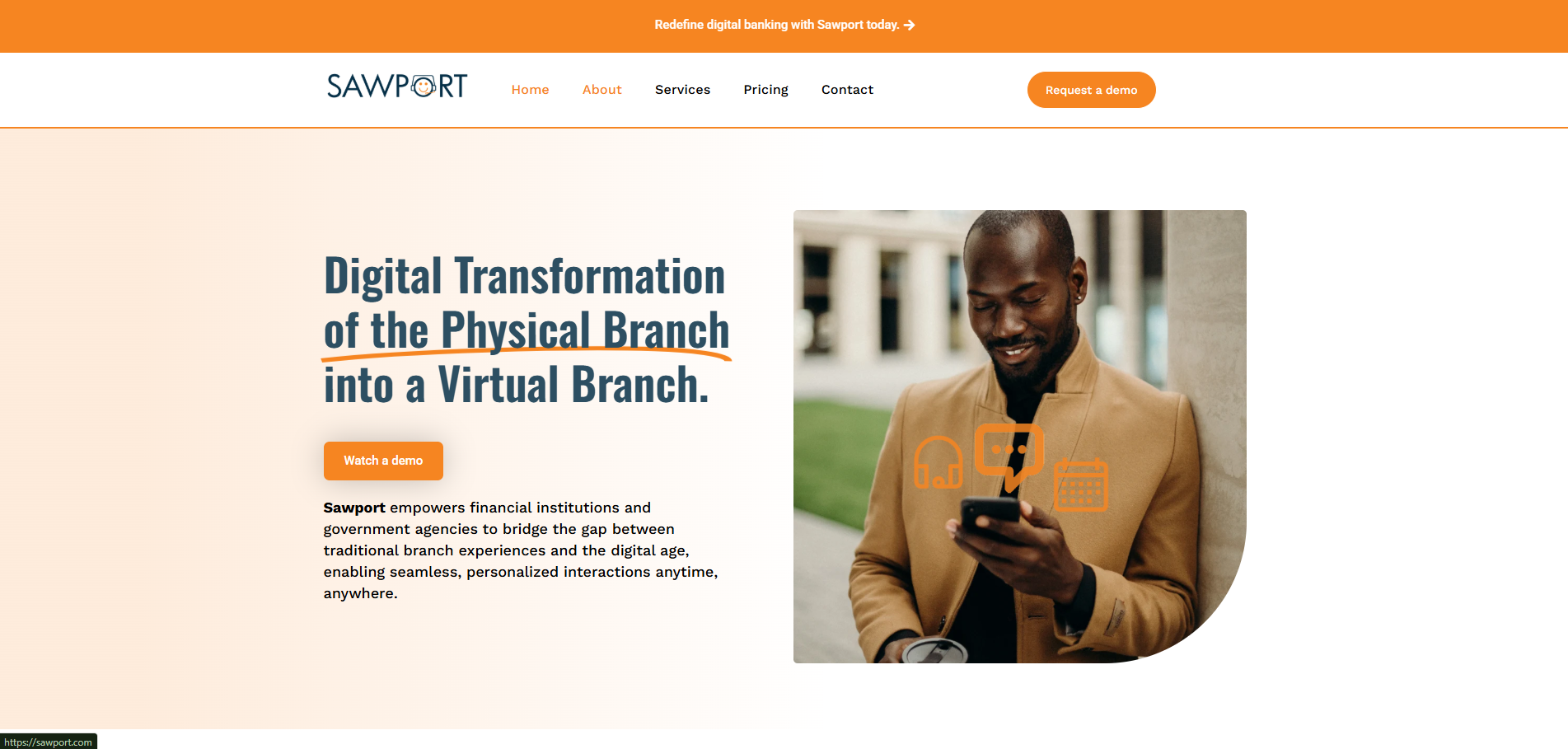 Sawport virtual branch